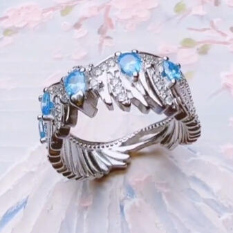 engagement ring in gold &amp; ruby (wow only)