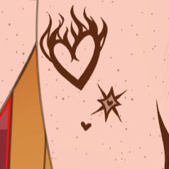 thigh tattoos